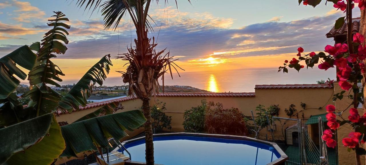 Casa" Vistas Al Teide" Mar Piscina Privada Parking Cubierto Gratuito En Las Instalaciones Ла-Виктория-де-Асентехо Экстерьер фото
