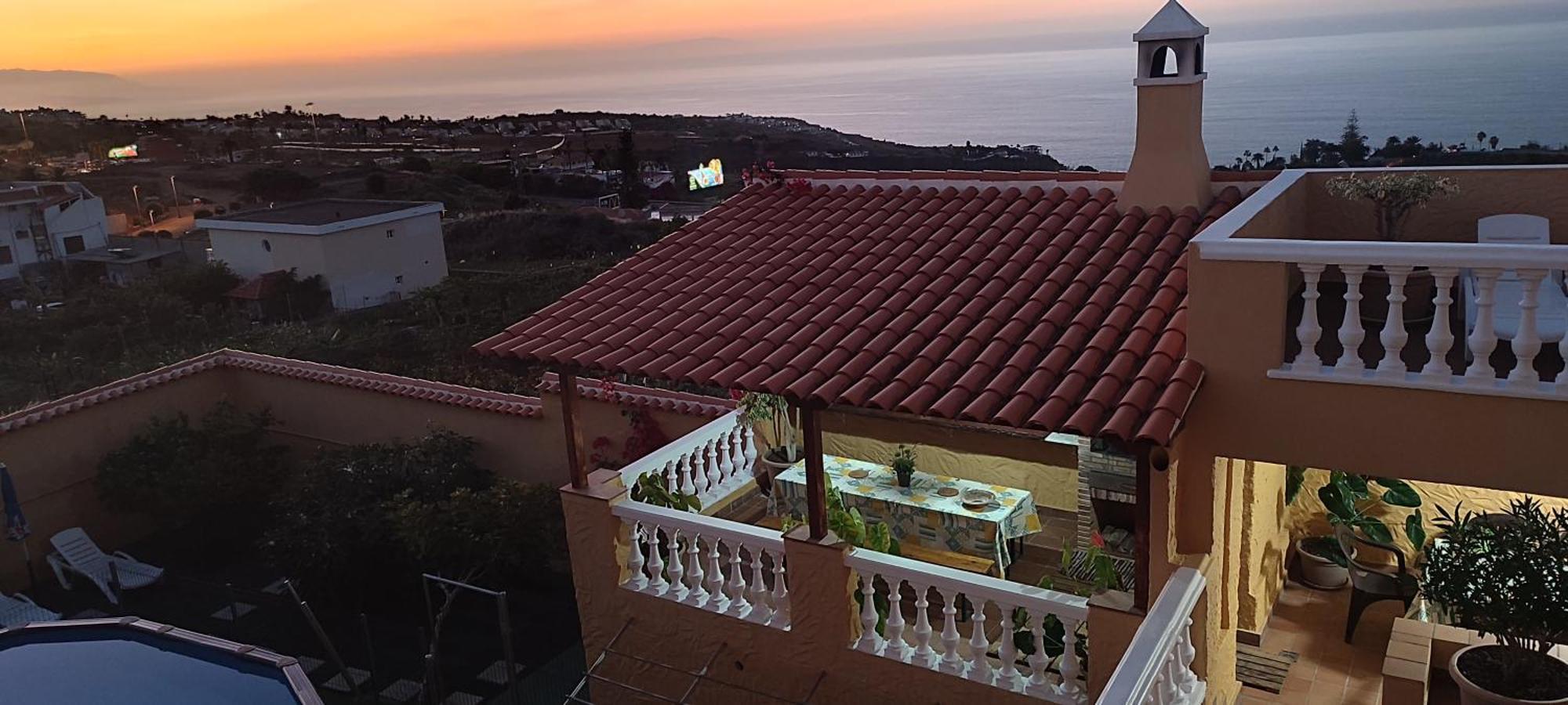 Casa" Vistas Al Teide" Mar Piscina Privada Parking Cubierto Gratuito En Las Instalaciones Ла-Виктория-де-Асентехо Экстерьер фото