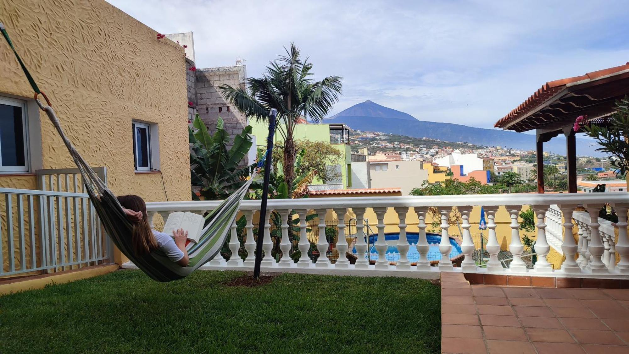 Casa" Vistas Al Teide" Mar Piscina Privada Parking Cubierto Gratuito En Las Instalaciones Ла-Виктория-де-Асентехо Экстерьер фото